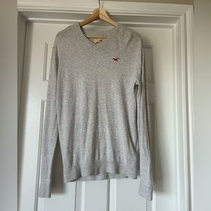 Mens Hollister V-Neck Sweater